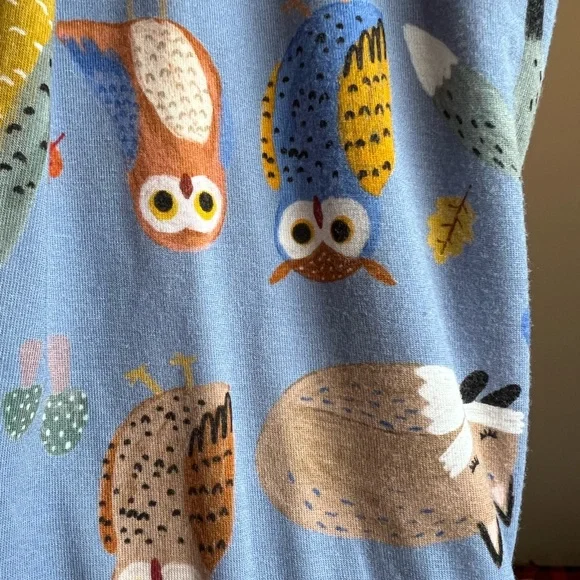 Little Sleepies Twilight Pals Two Piece Long Sleeve & Pants Pajama Set Size 7/8 - Picture 6 of 6